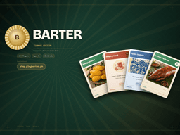 BARTER: Tiangge Edition Card Game